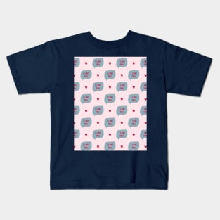 Love pattern Kids T-Shirt